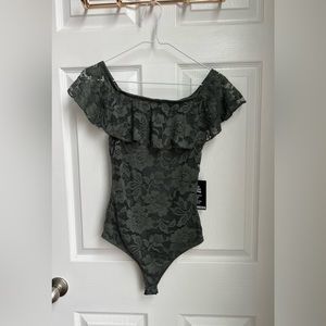 Express Off The Shoulder Bodysuit